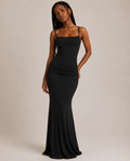 Vestido largo con tirante