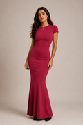 Vestido básico ajustado