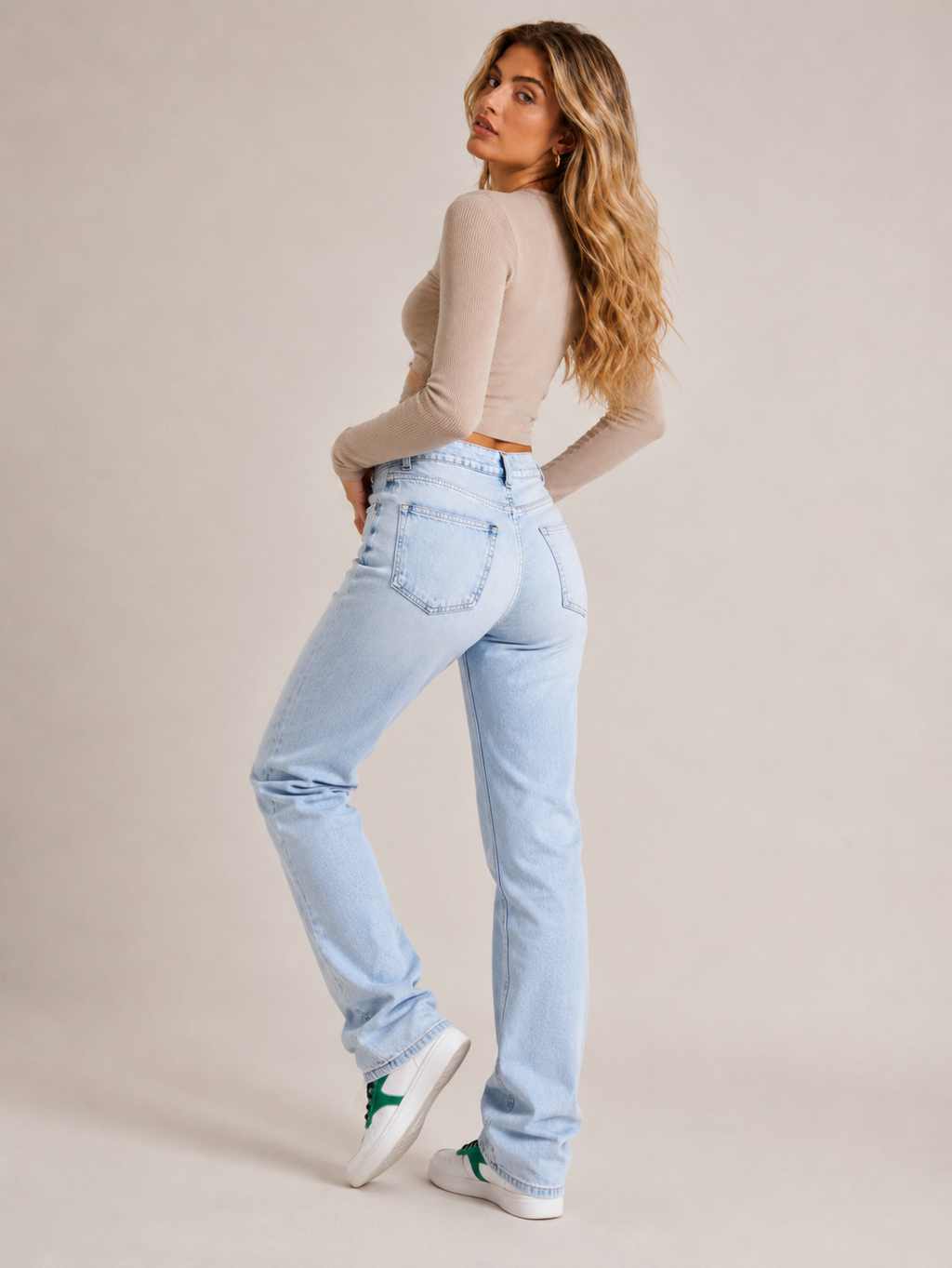 Pantalones vaqueros rectos