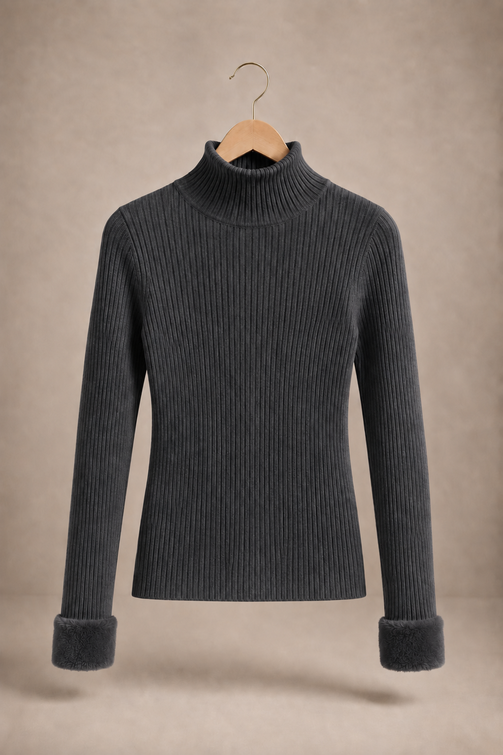 Suéter cuello alto