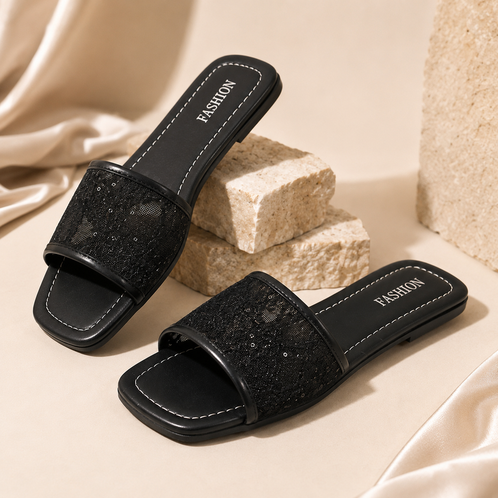 Sandalias bordadas