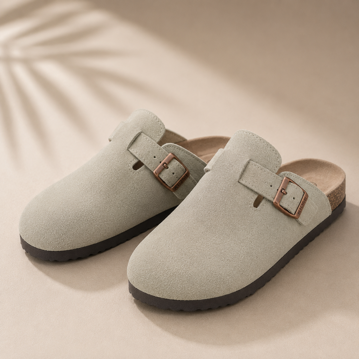 Sandalias de gamuza