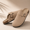 Sandalias de gamuza